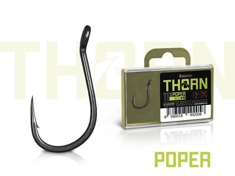 Delphin kabliukai THORN Poper 11x / Delphin THORN Poper 11x