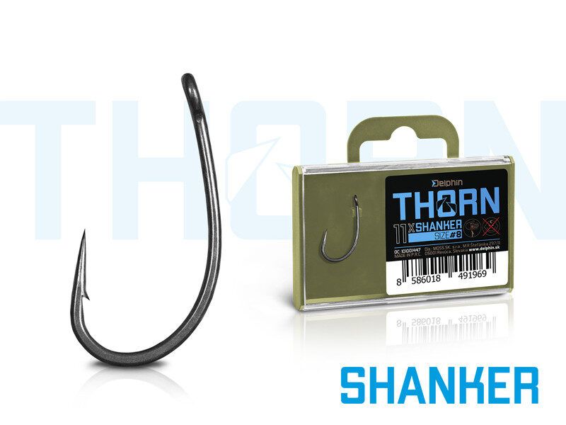 Delphin kabliukai THORN Shanker 11x / Delphin THORN Shanker 11x