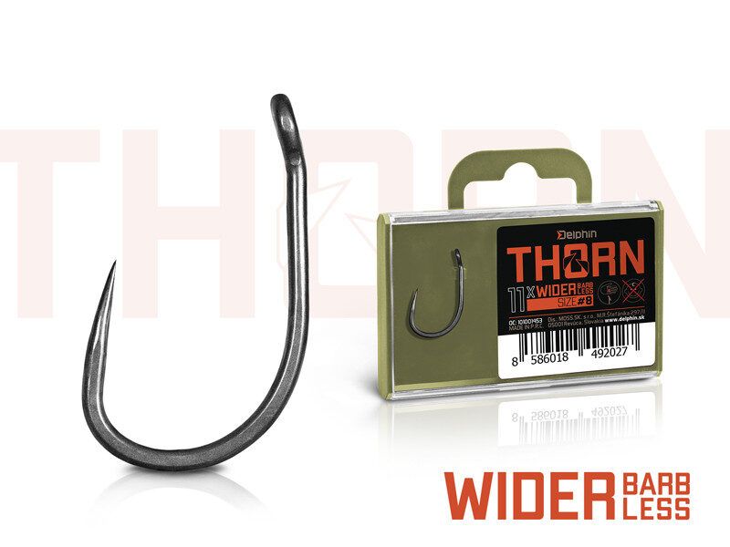 Delphin kabliukai THORN Wider BarbLESS 11x / Delphin THORN Wider BarbLESS 11x