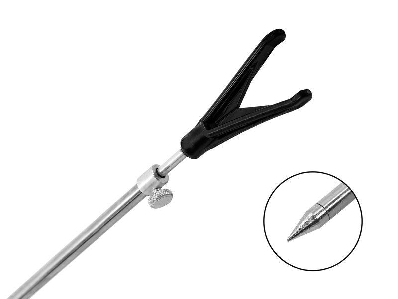 Delphin priekinis metalinis kuoliukas / Steel telescopic bank stick Delphin/front