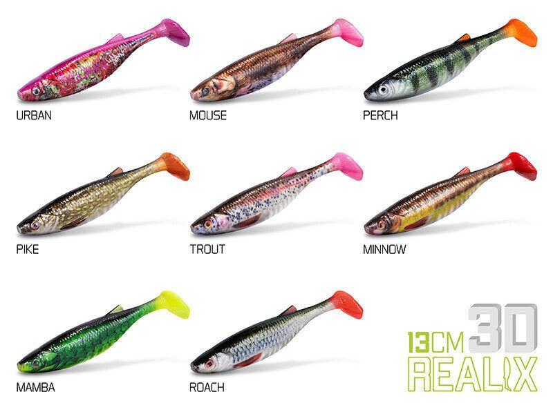 Delphin Realix 3D 13cm / 16g / 2gab
