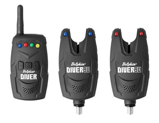 DELPHIN Bite Alarm Set DIVER 9V
