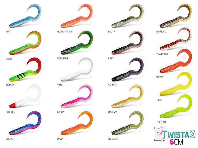 Delphin TwistaX Eeltail UVs | 6cm