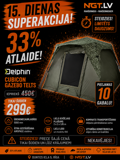 Telts Delphin CUBICON AirSPACE C2G / gazebo tipa telts