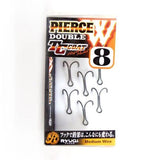 Ryugi Pierce Double TC Coated Treble Hooks