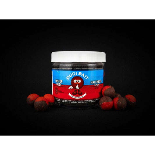 Dudi Baits Vafteri Dudi Bait "Mister Dudi" HALFNESS Spicy Produkts