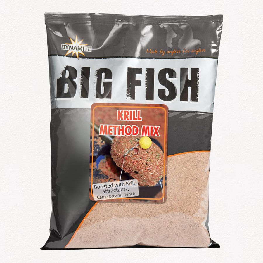 Dynamite Baits Barība Dynamite Big Fish Krill Method Mix Groundbait 1,8kg Produkts