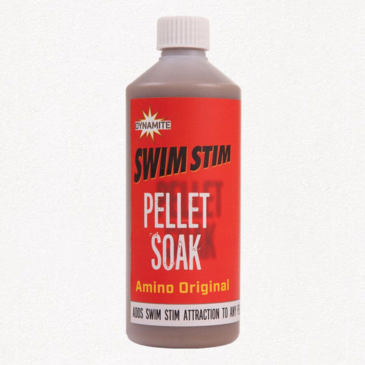 Dynamite Baits Likvīds Dynamite Swim Stim Pellet Soak – Amino Original 500ml Produkts