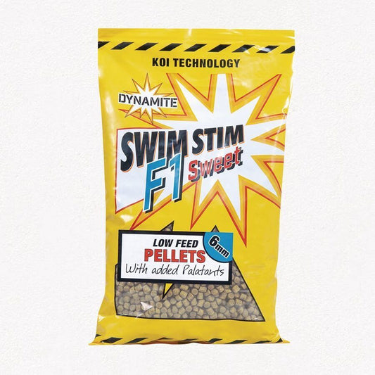 Dynamite Baits Peletes Dynamite Swim Stim F1 Sweet Pellets Produkts