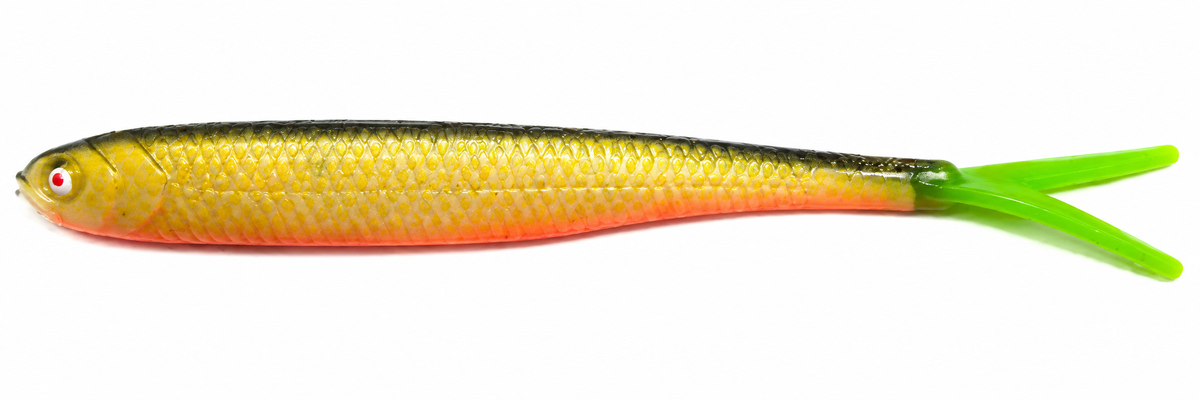 Silikona māneklis OsheLure ZanderTail Pelagic 7"