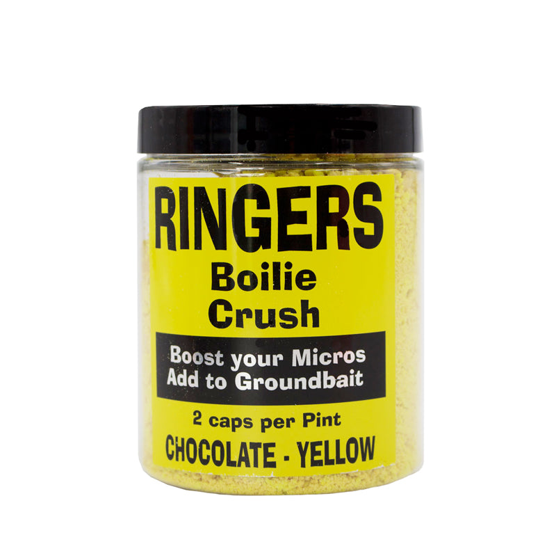 Smalcinātas boilas Ringers Boilie Crush Chocolate