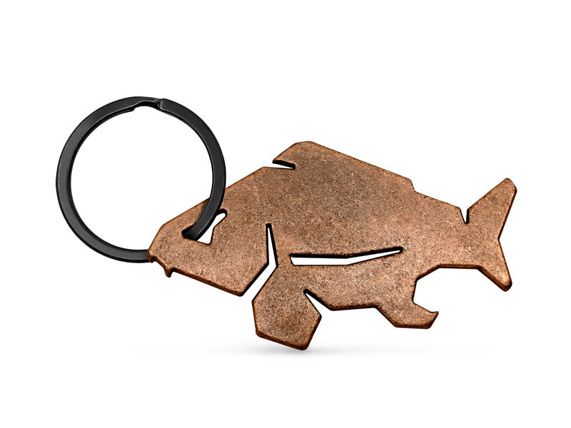 Atslēgu piekariņš Delphin CARPENER / Keychain with a bottle opener Delphin CARPENER Silver