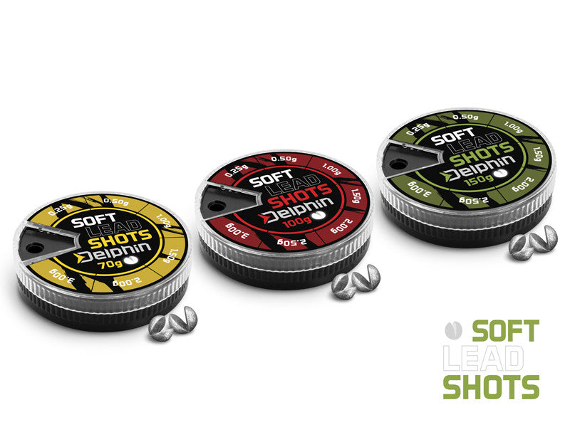 Delphin SOFT Split-Shot Sinkers – sinker set