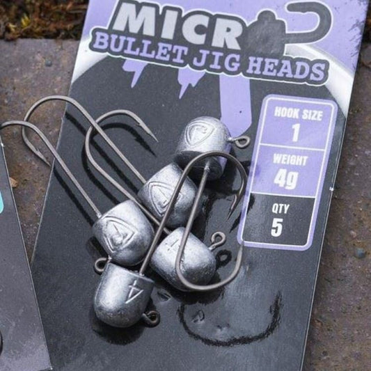 Fox Rage Džiggalvas FOX Micro Bullet Jig Head #1 Produkts