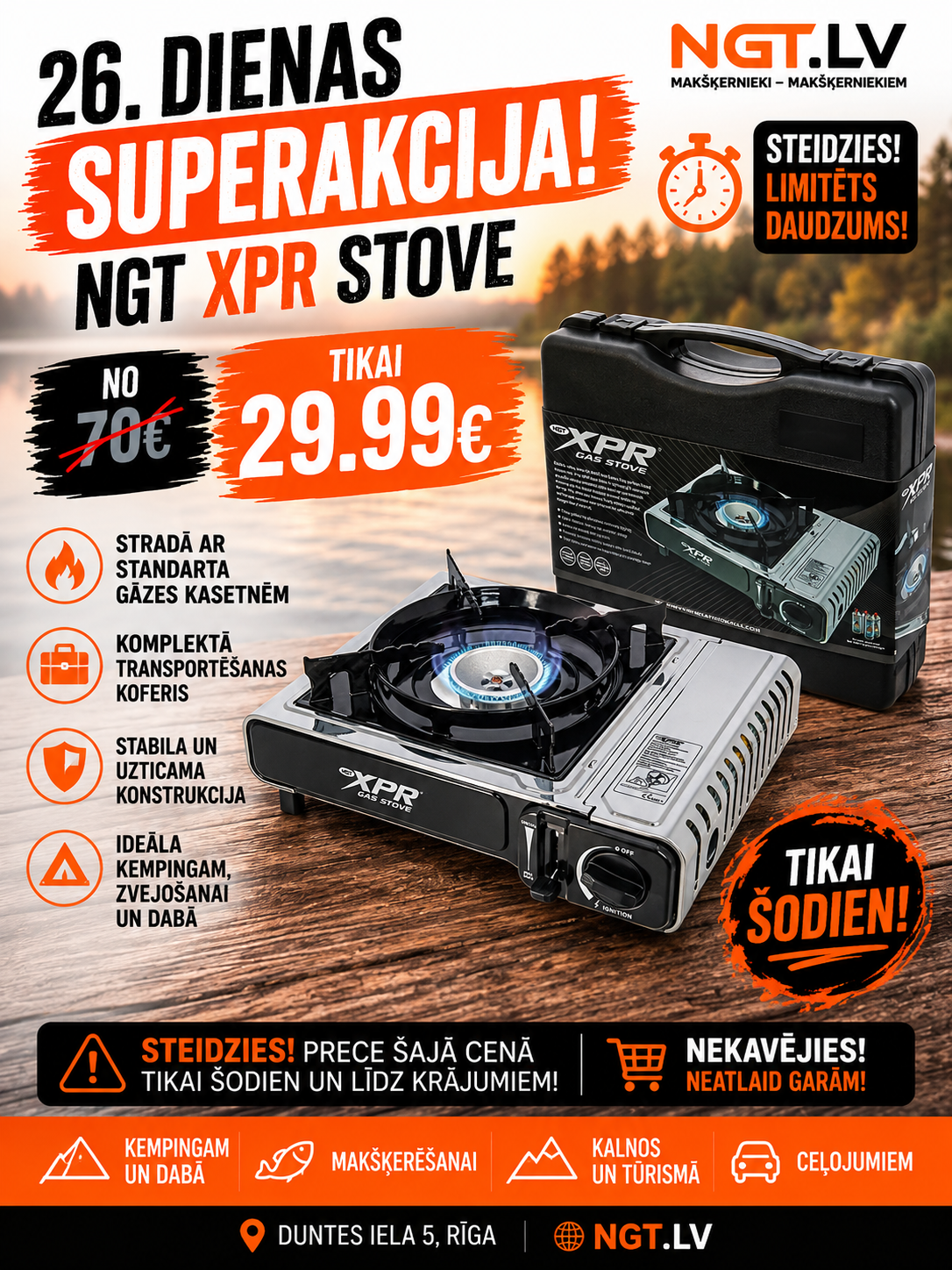 Plīts NGT XPR Stove