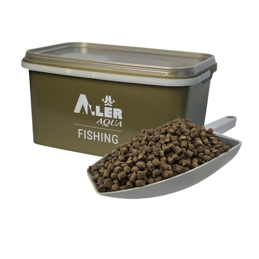 Aller Classic 2mm - 6mm, 3.5 kg peletes karpu iebarošanai (spainītis komplektā)
