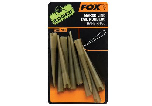 Gumijas FOX EDGES™ Naked Line Tail Rubbers
