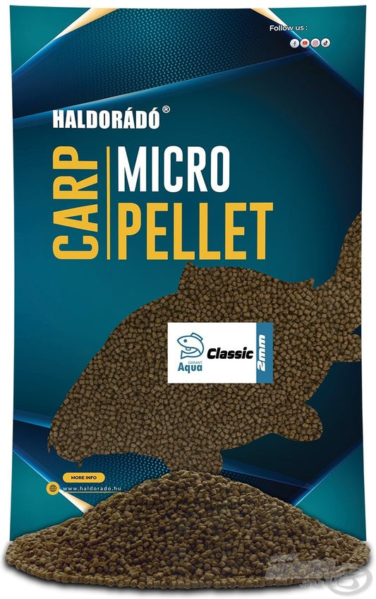 Peletes Haldorado Carp Micro Pellet Aqua Garant Classic Pellet 700 g