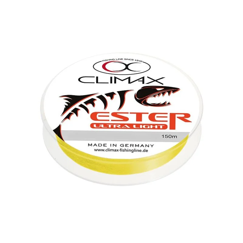 Monofilament line CLIMAX Ester U-Light Mono Hi Vis Yellow