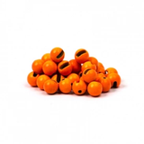 Slotted Tungsten Bead Orange