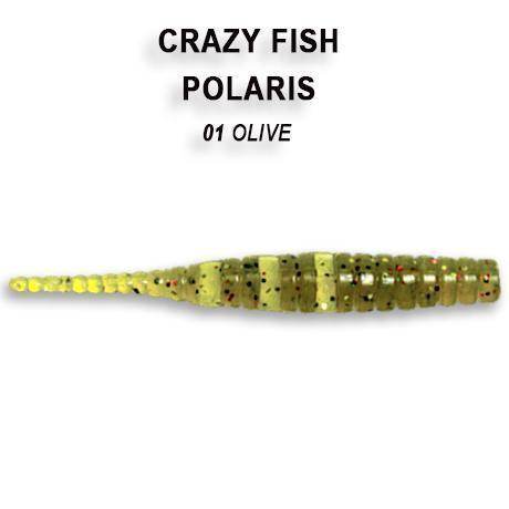 Silikona mānekļi Crazy Fish Polaris 1.2"
