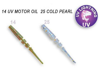 Silikona mānekļi Crazy Fish Polaris 1.2"