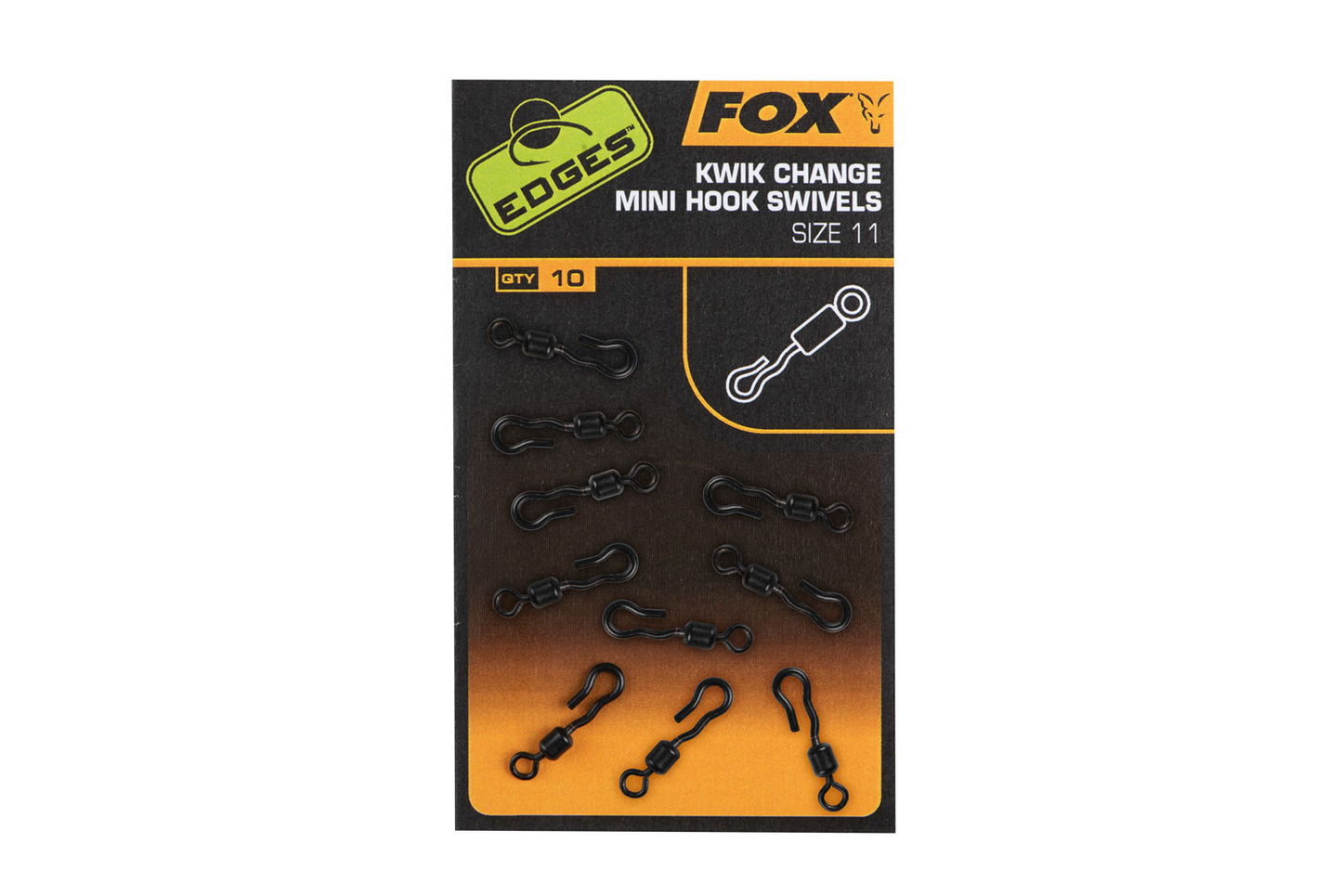 Griezuļi Fox EDGES™ Kwik Change Mini Hook Swivel
