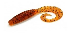 Silikona mānekļi Bait Breath Curly Grub 3.5"