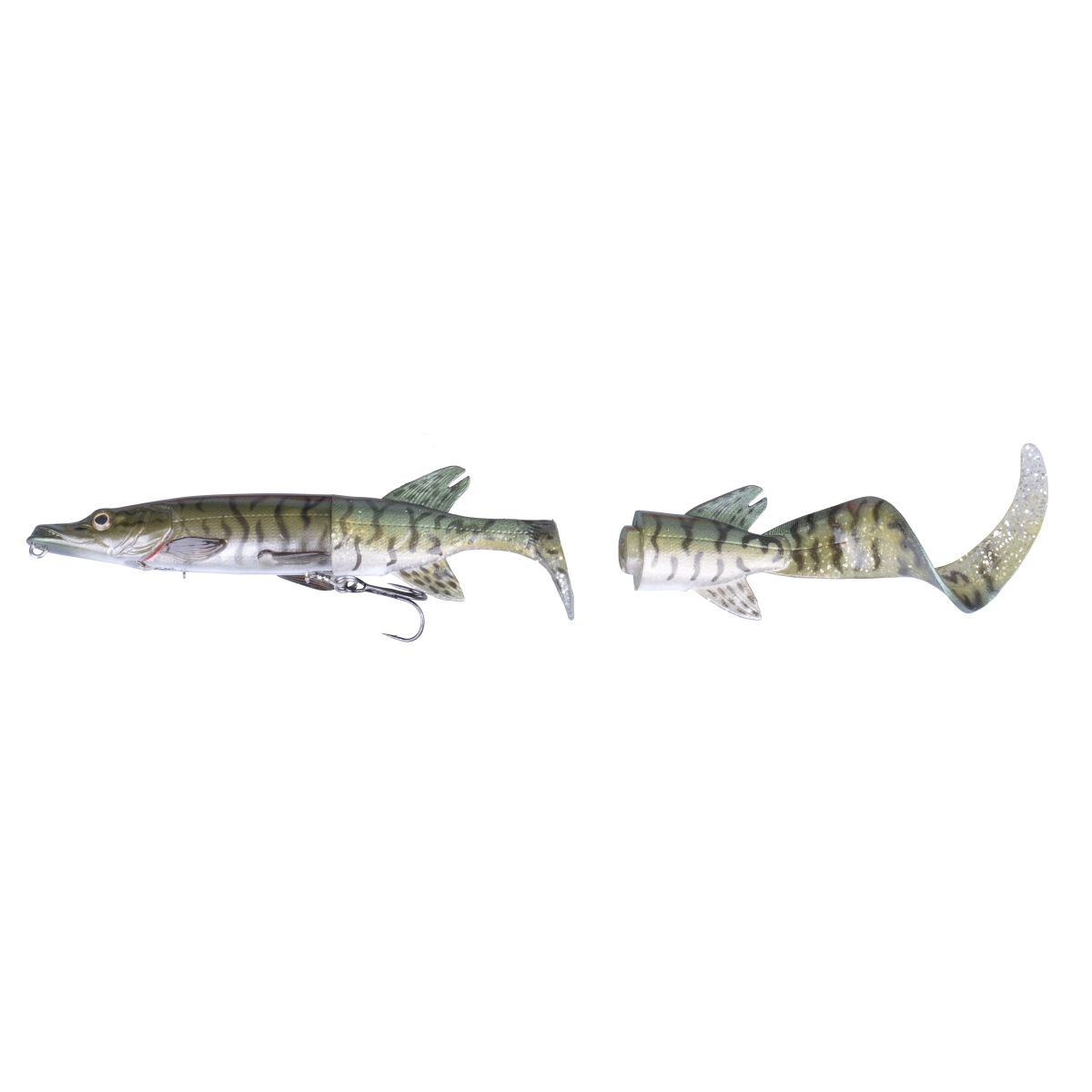 Silikona Māneklis Savage Gear 3D Pike Hybrid 17 cm, 45 g