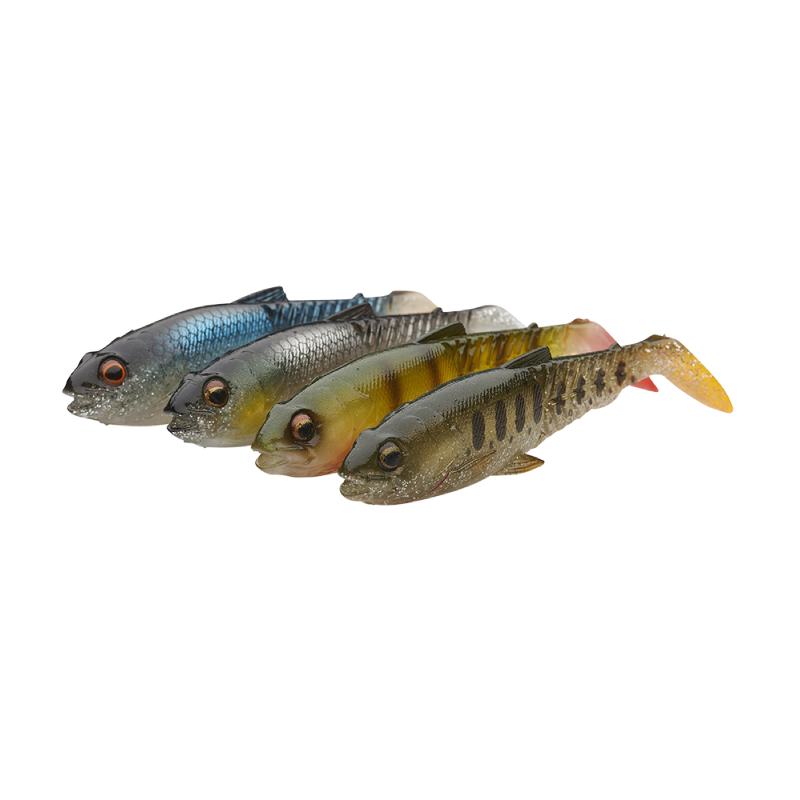 Silikona māneklis Savage Gear Craft Cannibal Paddletail 10.5cm, 12g | 4 gab.