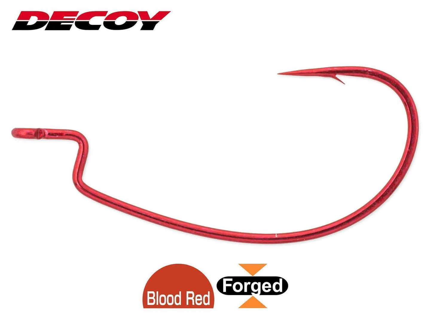 Offset Āķis Decoy Kg High Power Offset Hook Worm17R