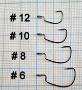 Offset Āķis Jighead Offset Hook Micro Game