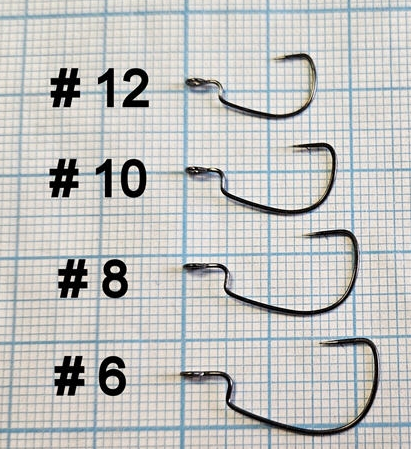 Offset Āķis Jighead Offset Hook Micro Game