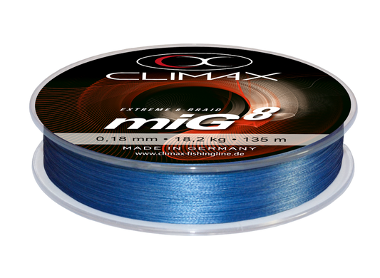 Pītā Aukla Climax miG 8 Blue 135 m