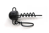 Skrūves Fanatik Lead and Screw with Carabiner | 2 Cilpas | Melnas | 2 gab.