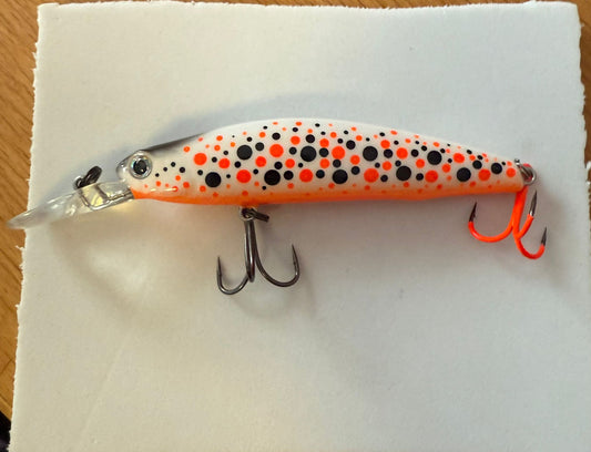 Jackall Vobleris Bassday Sugar Minnow Stream 85SP MR VV Craft krāsojums