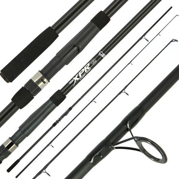 Komplekts 2+2, XPR 12ft 3.6m karbona karpu kāti 2,75lb(2gab.) un Profiler 60(2gab)