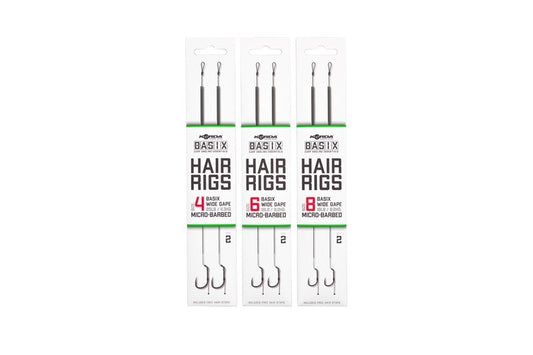 Korda Pavadiņas Korda Basix Hair Rigs Wide Gape Produkts