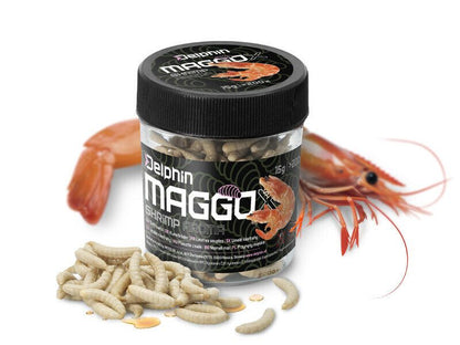 Dirbtinis masalas balta lerva Delphin MaggoX Pop Up