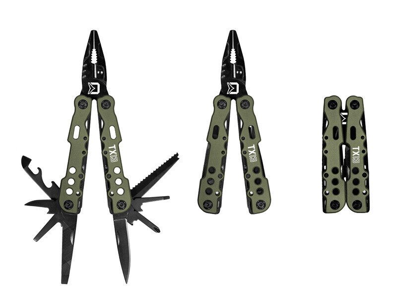 Daugiafunkcės replės Delphin TaktyX 13 /  Multipurpose pliers Delphin TaktyX 13