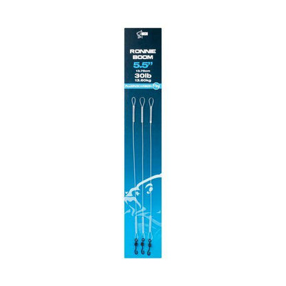 NASH Ronnie Boom Stiff Fluorocarbon 30lb / 13,6kg , 2 izmēri