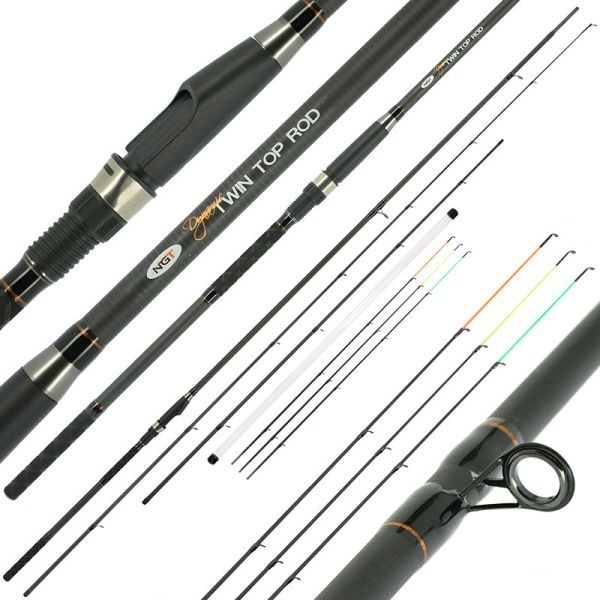 NGT Dynamic Twin Tip rod | 3.3 m | 2 lb. karbona vieglais fīderis