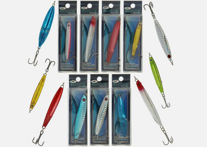 NGT Klone Sea Fishing Shore Casting Jigs Lures (70 mm modeļa komplekts)