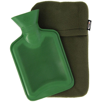 NGT Šildyklė šiltame fliso dėkle, Hot water bottle with fleece case