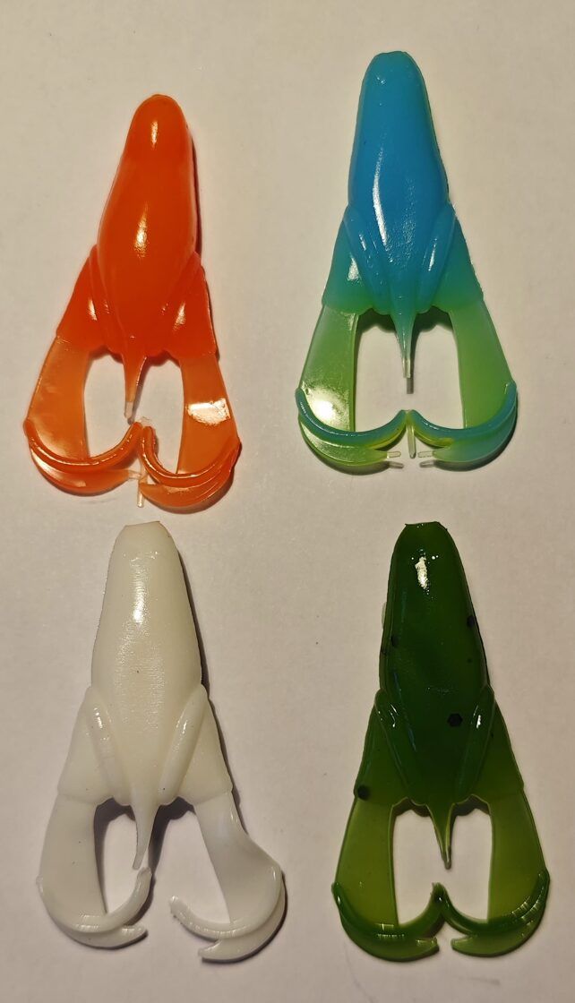 Oshelure Crazy frog mazā varde KURKULIS 2.5'' 5g
