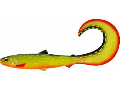 Silicone lure BullTeez CurlTail 21cm 49g