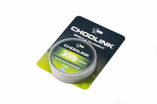 Pavadiņu materiāls Hooklink NASH Chodlink Bristle Filament Super Stiff 20m