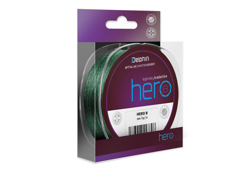 Pintas valas Delphin HERO 8 green