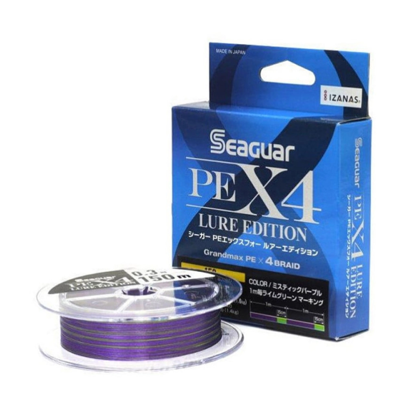Pītā aukla Seaguar PE X4 Lure Edition Braided Line