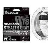 Pītā aukla Seaguar R18 Kanzen Srabass Stelth Gray 150m